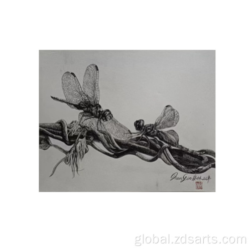 Pen Sketch Creation Works Pen painting creation "fly" Manufactory